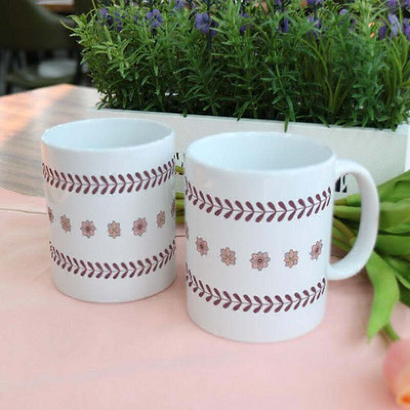 cg937-Design Mug 2p-Flower Pattern