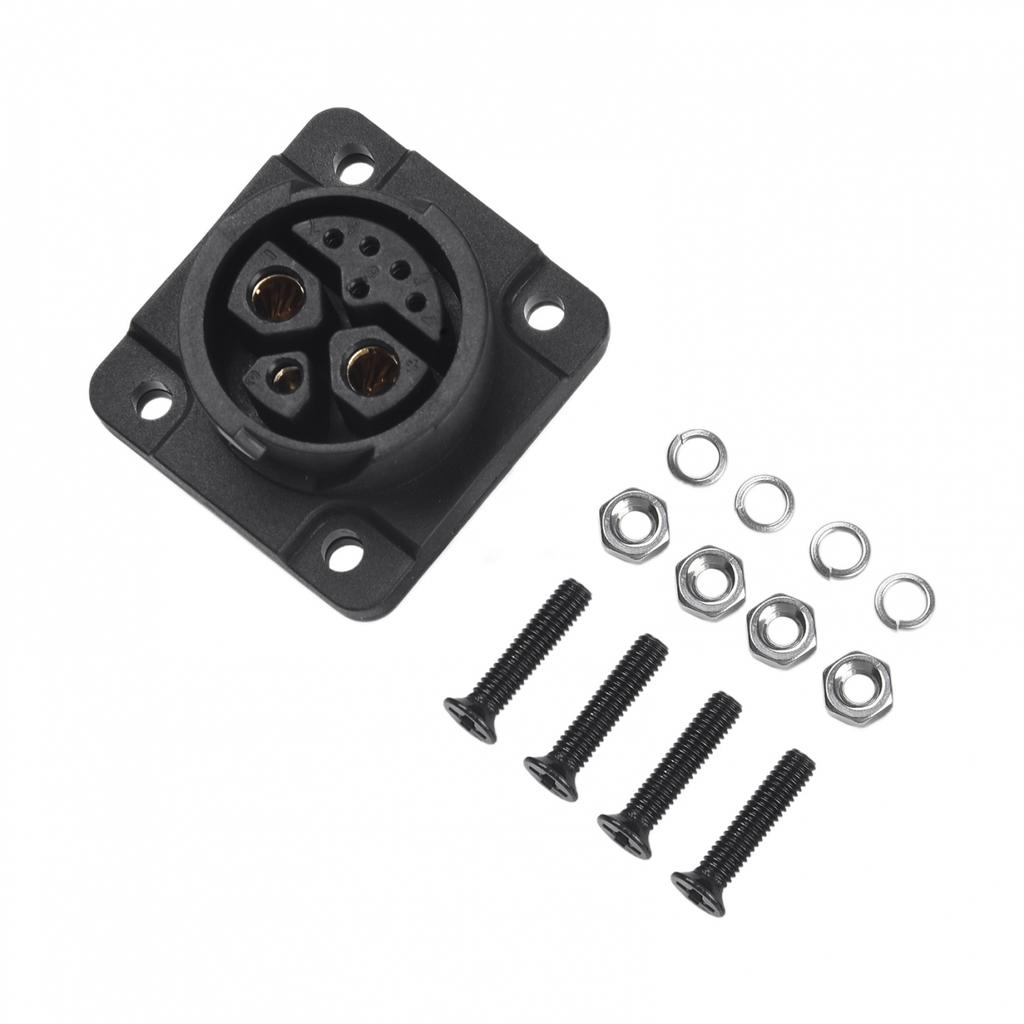 IP67 Rated M23 Male Female Battery Connector for Motorcycle Charger Socket