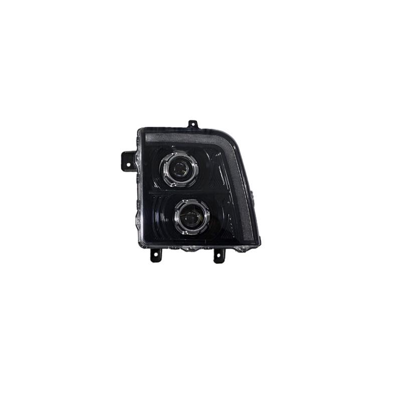 High Brightness LED Headlight Assembly with Dual Lenses & Flowing Turn Signal for Dongfeng Tianjin First Gen