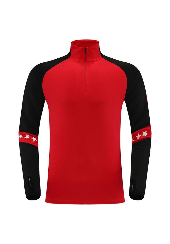 Children's Primary School Football Training Set – Half-Zip Jacket & Long-Sleeve Pants for Autumn/Winter Sports