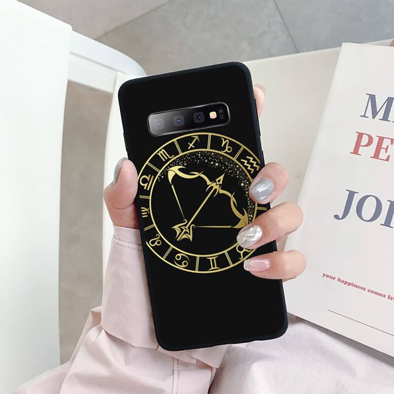 Zodiac Signs Art Design Phone Case For Samsung Galaxy A S Note 10 12 20 32 40 50 51 52 70 71 72 21 Fe S Ultra Plus