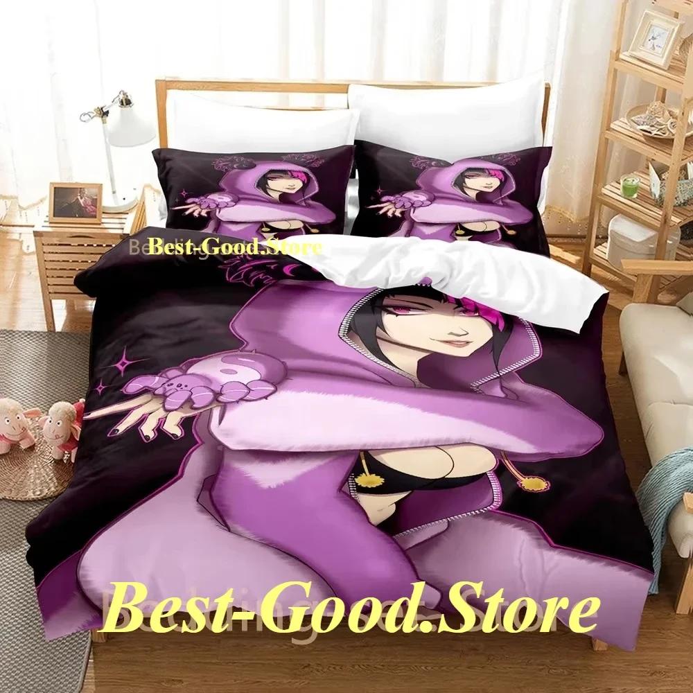 Hip Hop Game Juri Han Bedding Set Printed Bed Set With Pillowcase Bed Duvet Cover Soft Single Double Queen Super King Size