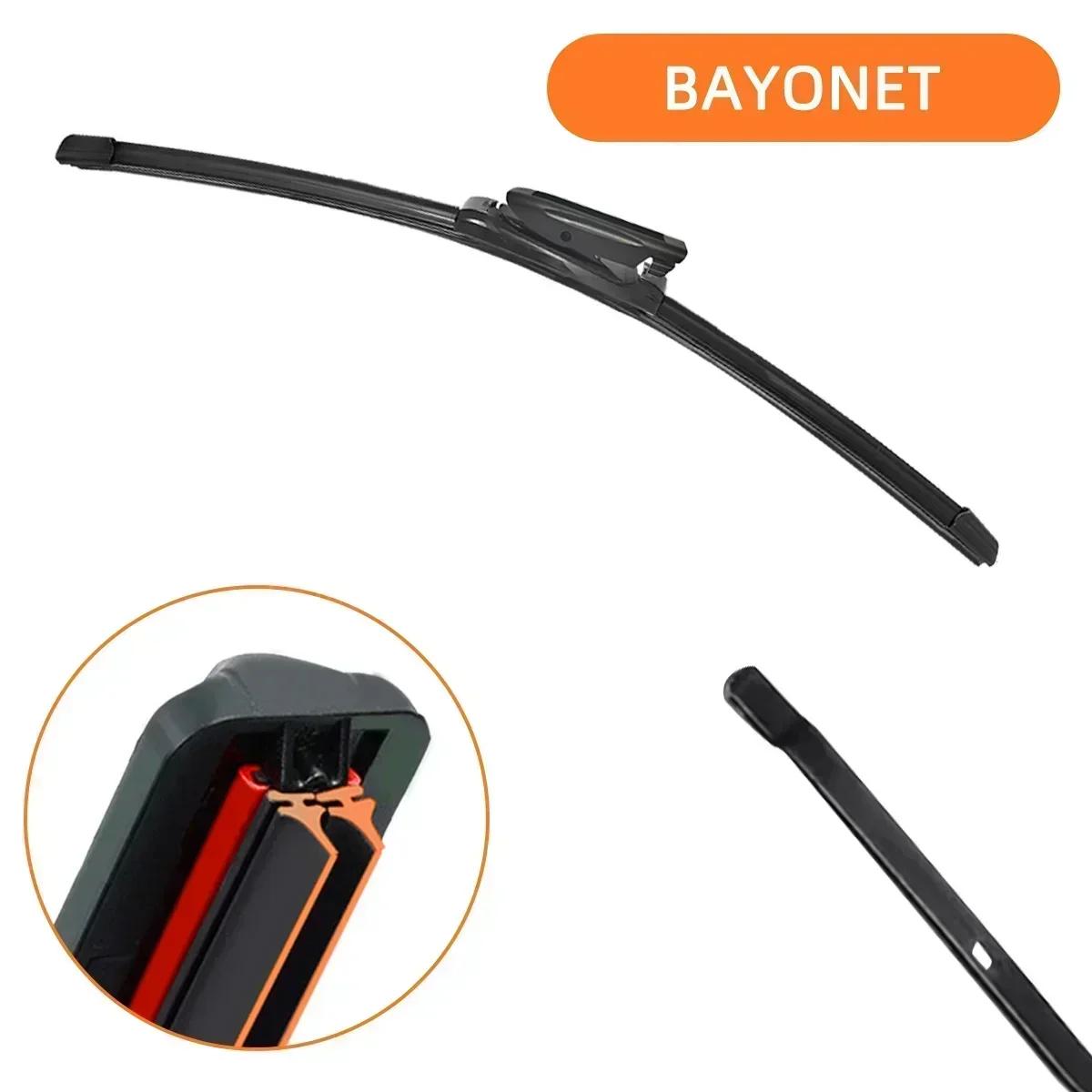 

Щетки стеклоочистителя универсальные мягкие двухслойные резиновые безрамные щетки без кронштейнов аксессуары для лобового стекла лобовое стекло переднее окно 16inch (400mm)