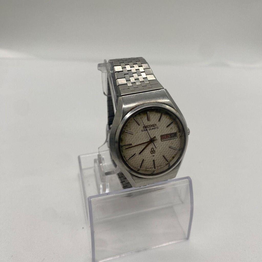 Used Vintage SEIKO 5856-8001 KING QUARTZ Men's Business Watch