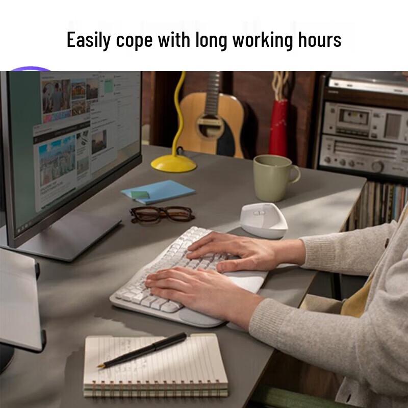 Logitech Wave Keys & Lift Ergonomic Wireless Keyboard and Mouse Combo