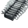 Heavy Duty 12 Slot Anti Slip Ergonomic Magnetic Wrench Rack Plastic Tool Holder Support Space Efficient Workshop Design