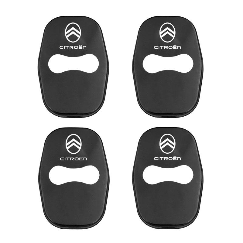 4 Bucăți Capac Blocare Ușă Mașină Accesorii Protecție din Oțel Inoxidabil Pentru Citroen C1 C2 C3 Vts C4 Saxo C4L C5 C6 C8 Xsara Picasso