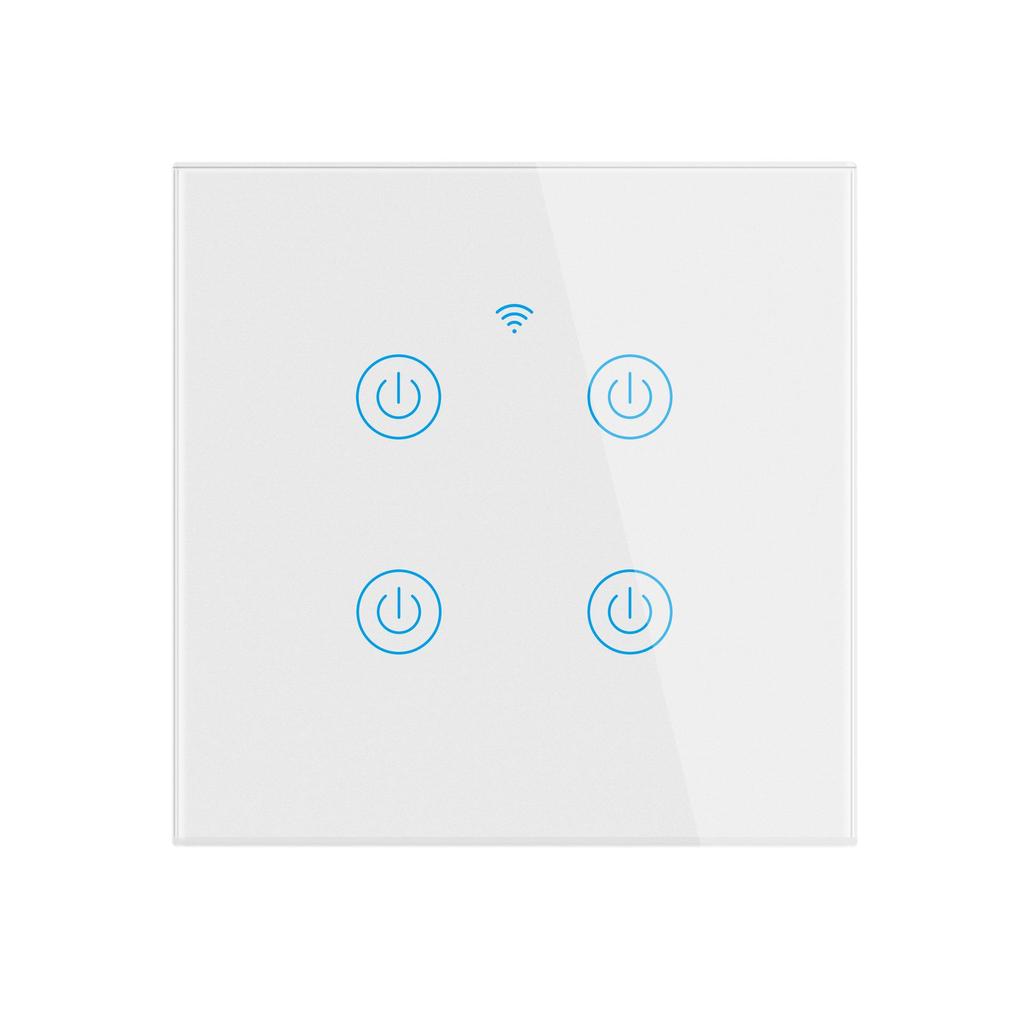 Graffiti Tuya EU Smart WiFi Touch Wall Switch with Alexa Voice Control
