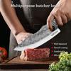 Nerezová Santoku Univerzální Škrabka Jedinečné Nože Ostrý Sashimi Nůž Kuchyňský Víceúčelový Nůž Nůž na Hovězí Rybí Maso Sekáček Vykosťovací Nůž