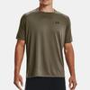 Under Armour Solid Logo Training Sports T-Shirt Men Tops Tent-Green 1326413-361