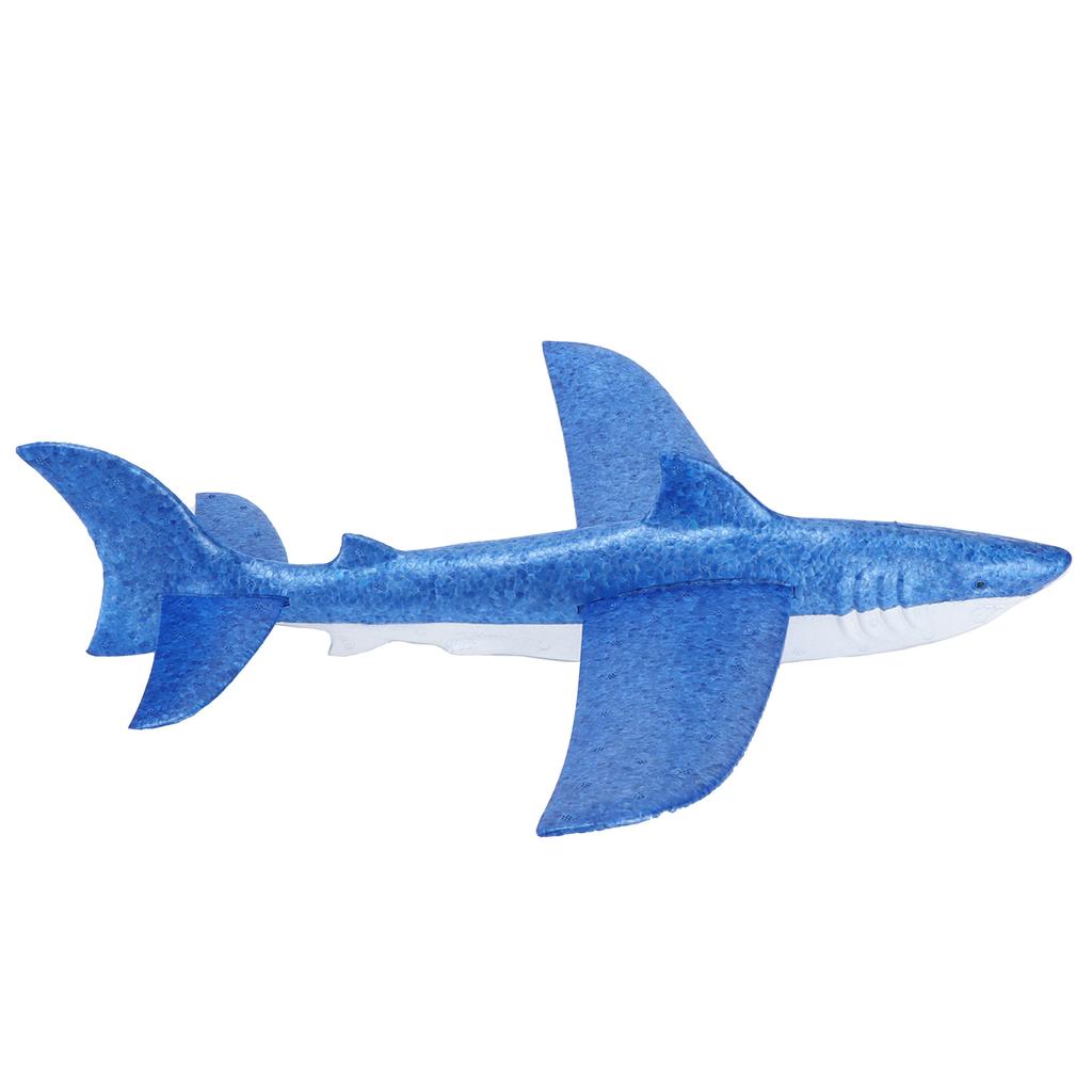 Toy Airplanes Unassembled Soft EPP Foam Streamlined Design Blue Airplanes Model for Children