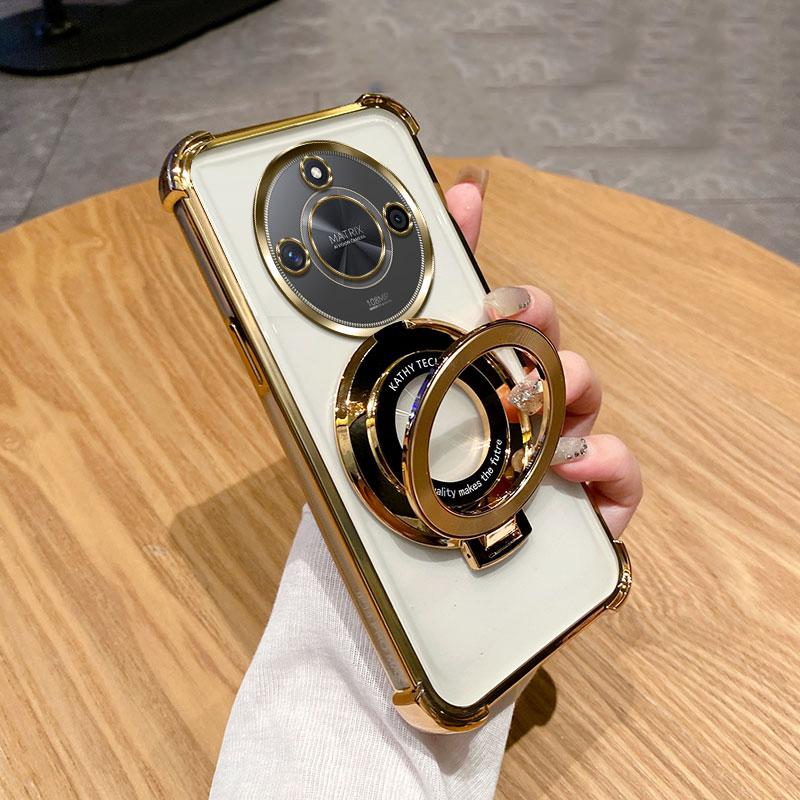 Nárazuvzdorný magnetický držák pro Magsafe pouzdro pro Honor Magic6 Magic5 Magic4 Magic 6 5 4 Lite Pro X9B X9A s krytem se stojánkem