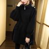 Coat for Women Autumn Winter Thickened Casual Oversize Drawstring Stand Collar Loose Fit Jacket