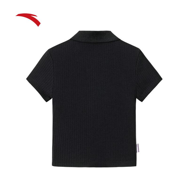 Anta Women s Slim-Fit Polo T-Shirt L