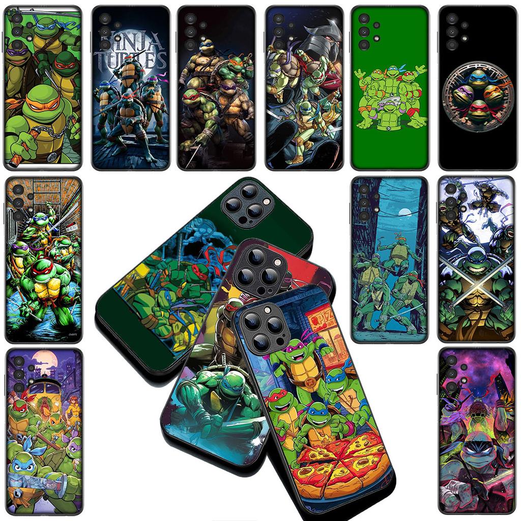 Phone Case Anime N-Ninja-Comics T-Turtles-Lovely for Xiaomi Redmi Note 14 13 Pro Plus ProPlus 13C 14C A4 Pro+ 5G 4G Note14 Cover
