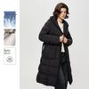 Women's Winter Loose Long Hooded Down Jacket