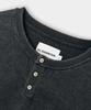 Dimiteulibeullaeg Daily Washable Pigment Henley Neck Round Knit_Charcoal