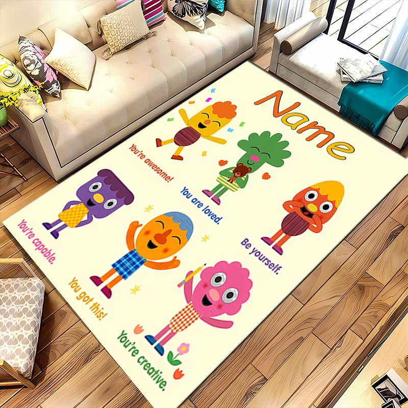 Custom personalization Super Simple Songs Area Rug - Perfect For Kitchen, Bathroom,Laundry Room Decor Large Size Available,Gift All Seasons