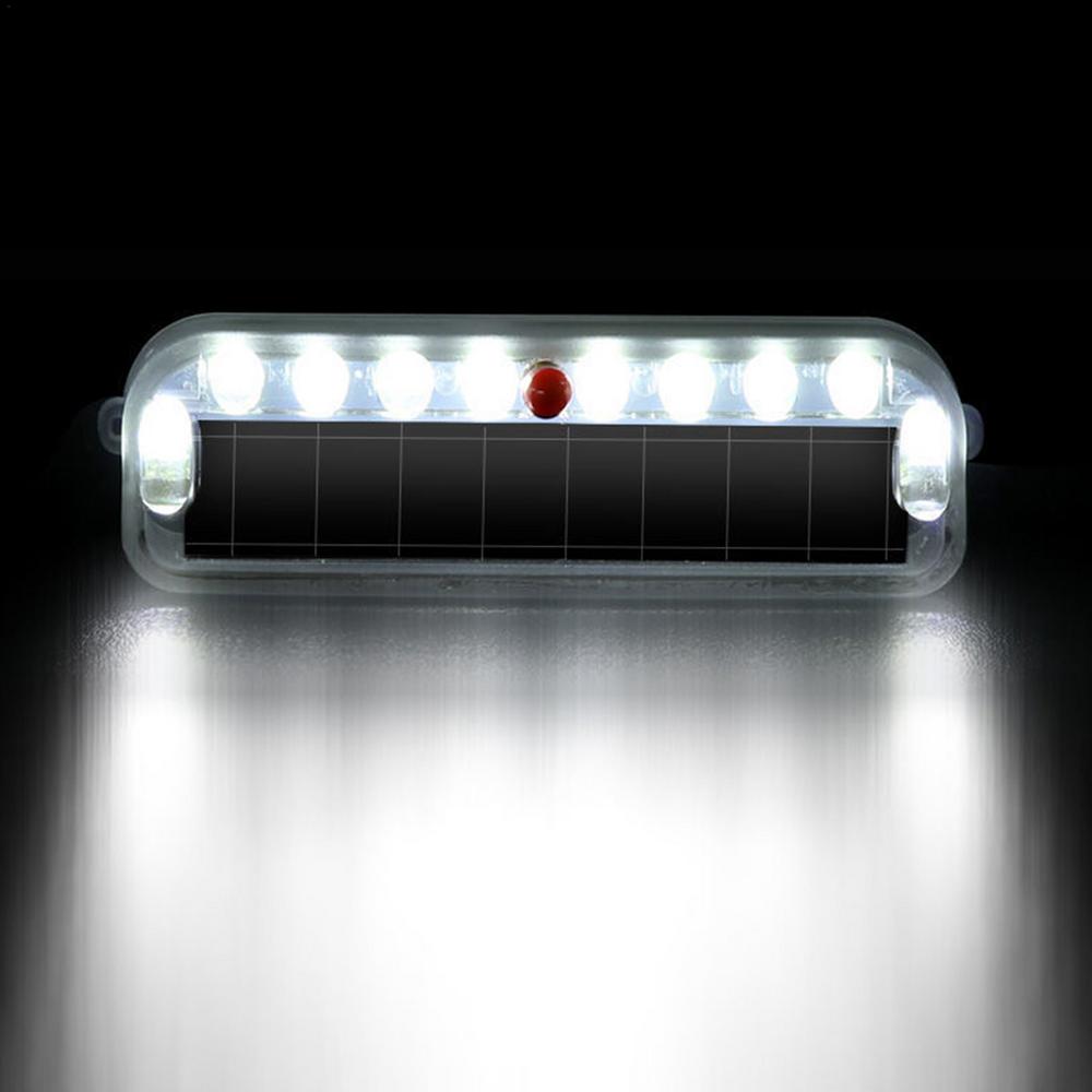 

Светодиодный автомобильный фонарь для предотвращения столкновений сзади, предупреждающий о столкновении, проводка, свободный свет, датчик вибрации, мигающий дыхательный свет, солнечный белый