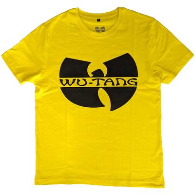 Men's Wu Tang Clan Logo T-shirt Large Yellow