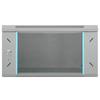 Network Cabinet with Storage Gray 53 x 60 x 30 cm Steel