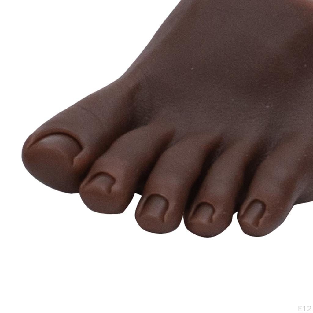 Practice Foot Model Bendable Prosthetic for Nails Ists Beginners Training