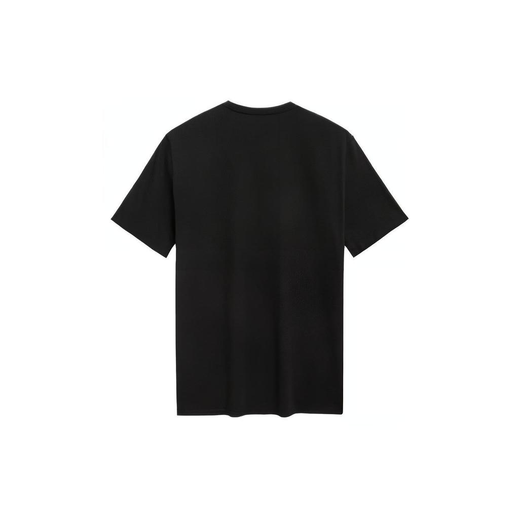 Calvin Klein Logo Print Crew Neck Short Sleeve T-Shirt Men Tops Space-Black 40MC800