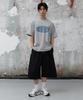 AGOD Side Tuck Sweat Bermuda Pants [Black]
