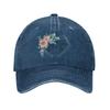 Team Bride Eucalyptus Heart  Casual Baseball Cap  Hiking Fishing Trucker Hat Summer Sun-Proof Men Women Trendy Snapback Cap