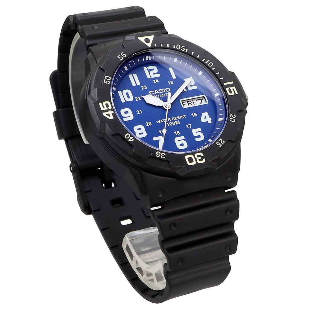 STANDARD Quarzuhr, blaues Zifferblatt, Overseas-Modell [Casio] MRW-200H-2B2V, Herren [Artikel]