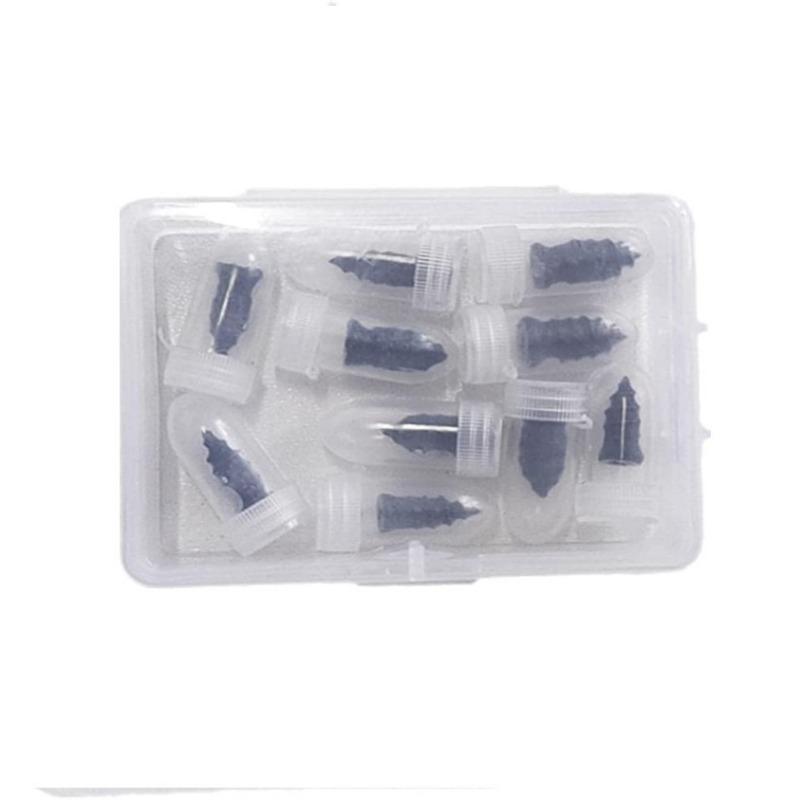 10PCS fast vacuum tire repair rubber nails, self-service tire repair nails, motor car repair screws tire repair artifact