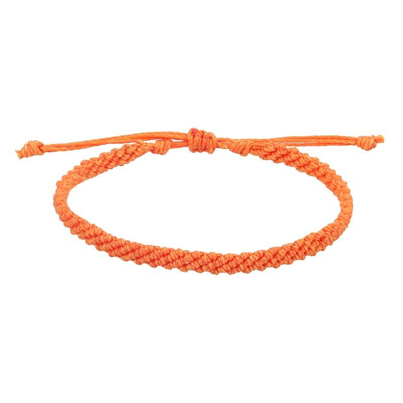 Handmade Wax String Bracelet Waterproof Thread Braided Bangles Women Men Bohemian Twist Bracelets Friendship Wristband
