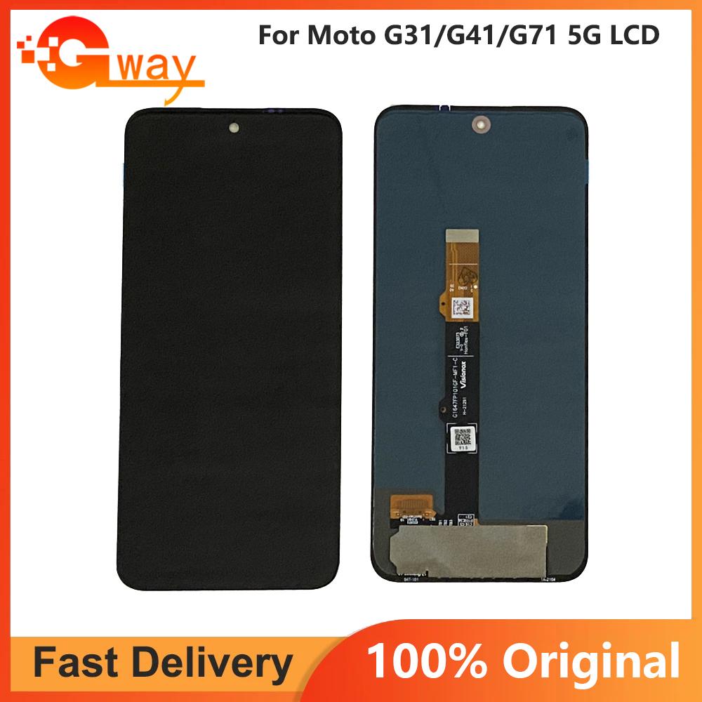 

LCD Screen and Digitizer Full Assembly For Moto G31 G41 G71