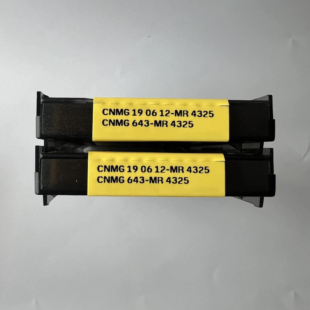 CNMG190612-MR 4325 / Industrial Indexable Carbide Inserts 10 Pcs