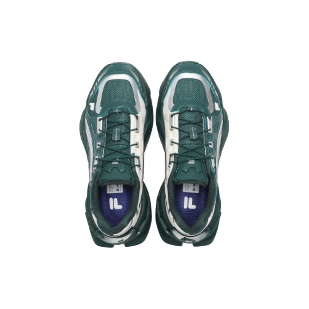 Fila Fusion Ti-22 Fabric Synthetic Leather Rubber Tpu Trendy Comfortable Shock Absorbing Wear Resistant Support Low Top Casual Shoes T12W411101FFS