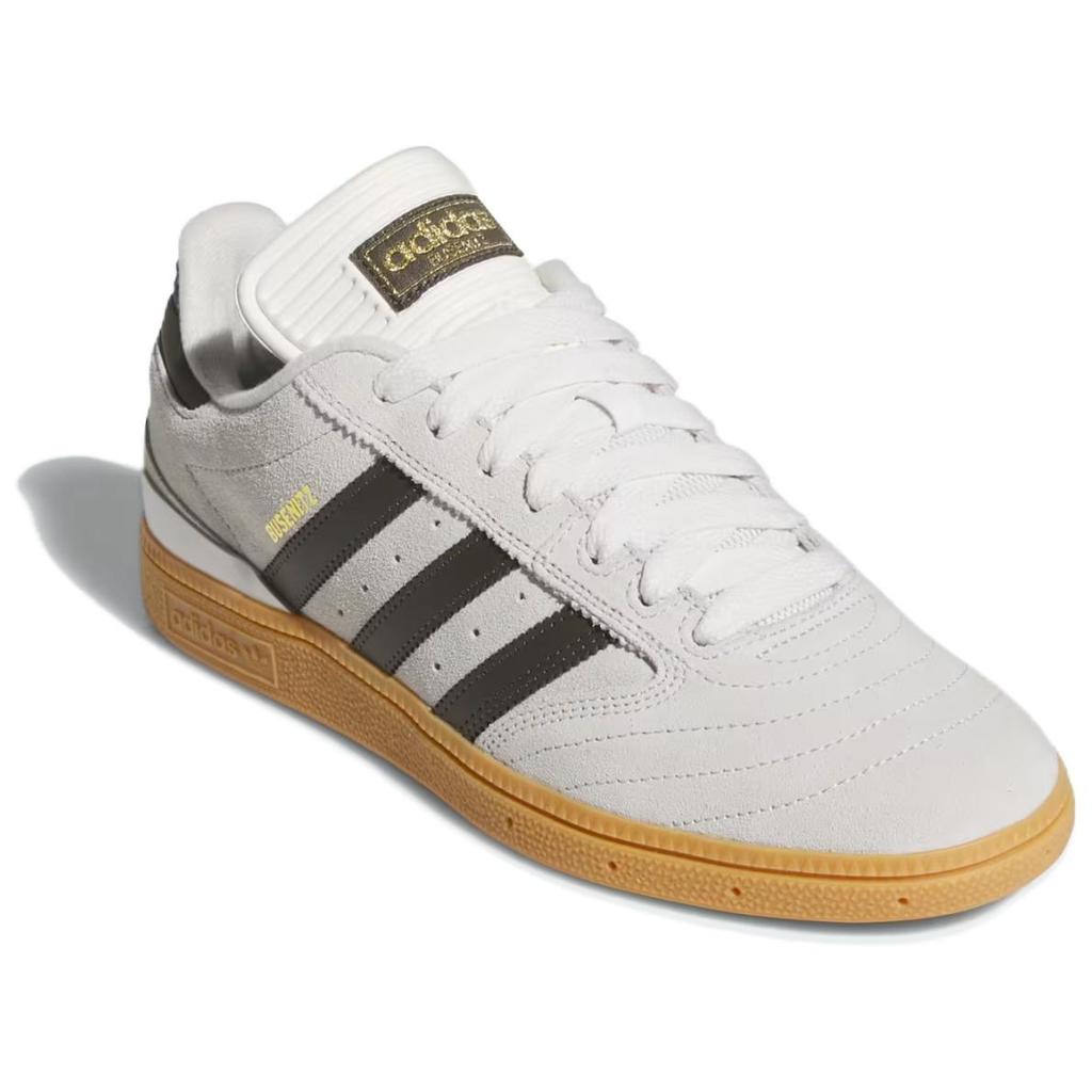 Adidas Busenitz Pro Crystal White Olive Gum Men Sneakers Cream Shadow-Olive IF4617