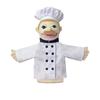 Simulazione Cartone Animato Serie Professioni Burattino da Mano Grande Peluche Dottore Poliziotto Infermiera Insegnante Burattino da Lavoro Bambola Ventriloquio