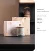 Ge Kiln Ceramic Tea Cup Set: Three-Piece Mug with Inner Liner, Gift Box, Logo Customizable, Perfect for Business Gifts