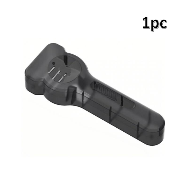 

1/2/4 шт. Коробка для хранения бритвы Прозрачный пластиковый контейнер для бритвы Держатель лезвий Портативный дорожный чехол для бритвы Мужской контейнер для бритвы 1pc чёрный