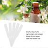 100 Blatt Parfüm-Teststreifen, Einweg Weiß Blank Tragbares Parfüm-Blotterpapier für Düfte, Aromatherapie, Dufttests