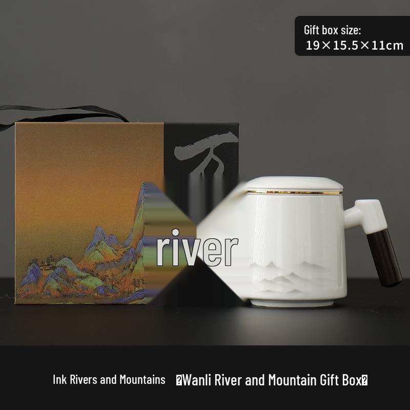 National Trend Creative Souvenir: Custom Logo High-End Business Anniversary Gift for Customers