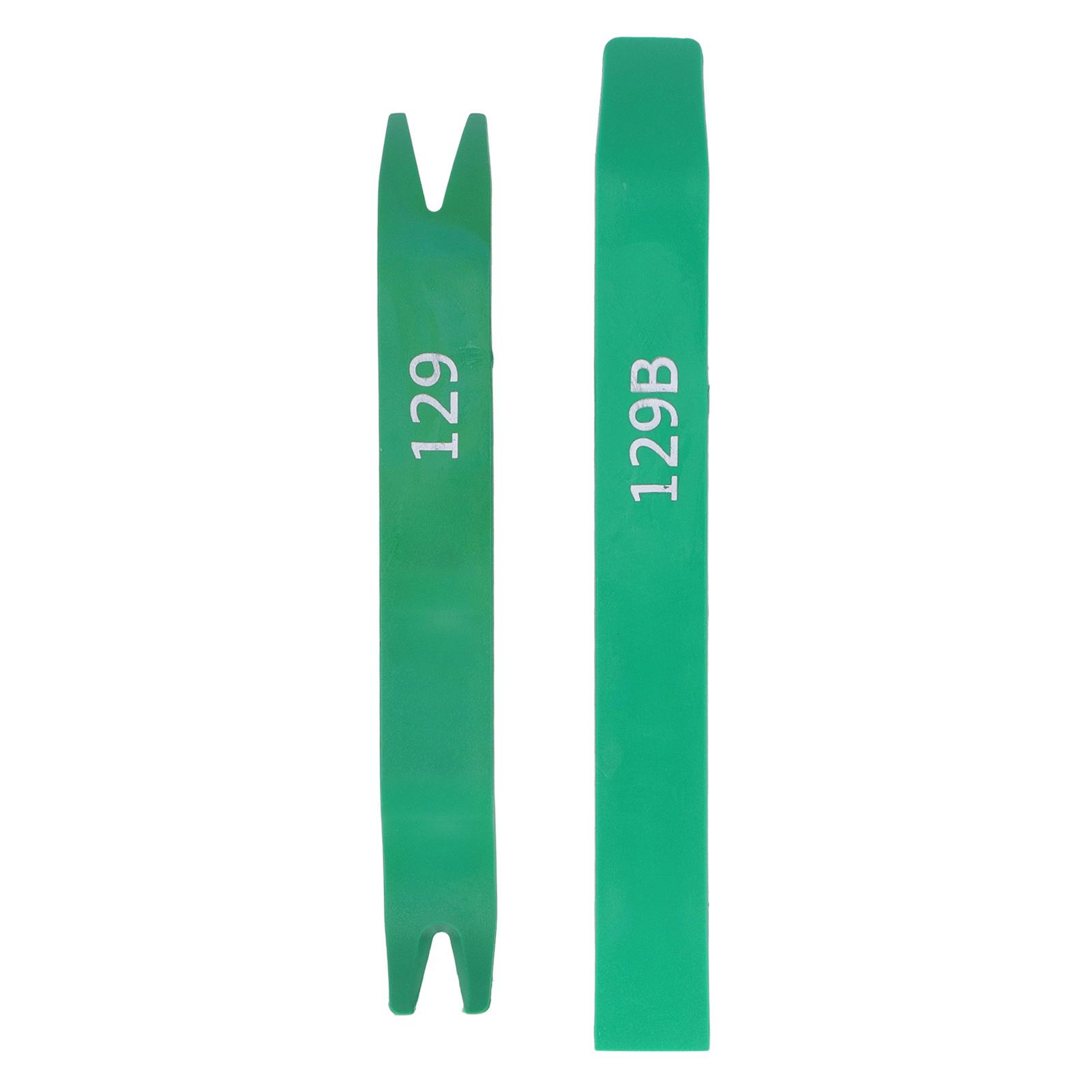 

Набор инструментов для снятия обшивки автомобиля 2 шт. ABS Прочный Прямой Изогнутый Автомобильный рычаг Набор инструментов для дверной панели Аудио