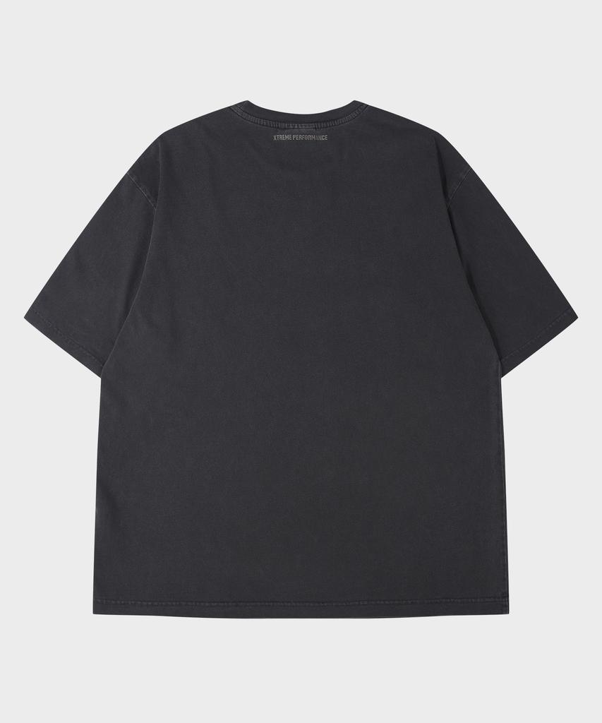 Jeiegseupi Big Print Garment-Dyed T-Shirt (Jr1Tsu171Dg)