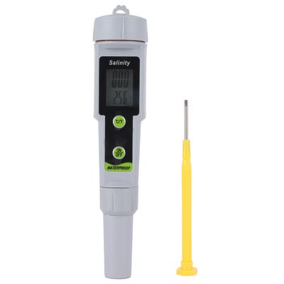 Salinity Meter Digital PenType Salinity Tester for Seawater Salt Water Swimming Pool
