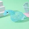 Dinosaur Shape Squeeze Toy Glitter Soft Pinch Toy for Stress Relief