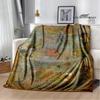 Game World of Warcraft Printed Blanket Kids Warm Flannel Soft and Comfortable Blankets Home travel blanket birthday gift