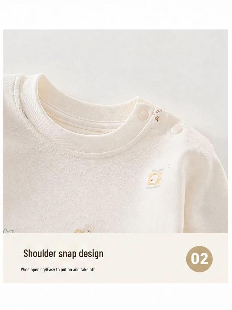 Tagless Pure Cotton Unisex Baby Autumn/Winter Pajama Set - Infant & Toddler Underwear and Pants