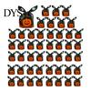 Halloween Candy Bags 48 Pcs Bags, Kids Trick or Treat Goodie Cute Rabbit Food Grade for Nougat Ear Small Plastic Gift Cookie, Snack, Treat,