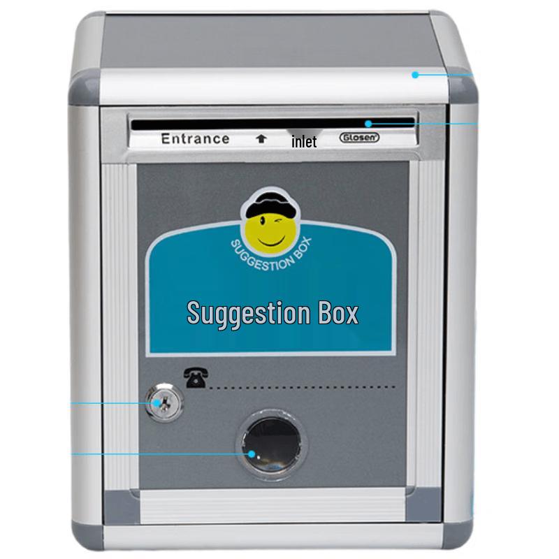 Aluminum Alloy Lockable Suggestion Box