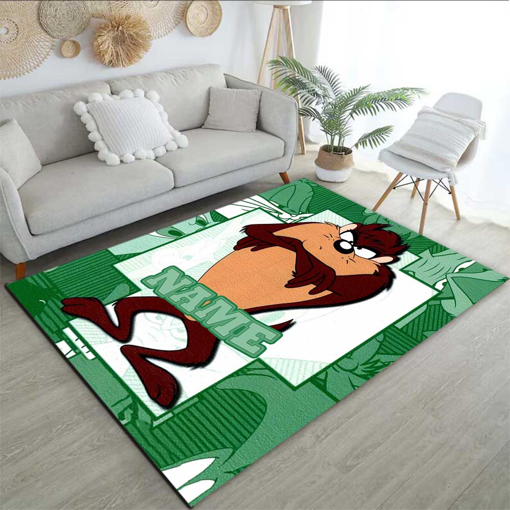 Warner Bros. Film (8) Personalizza il tuo tappeto con nome, cuscino per sedia da ufficio, regalo per camera da letto, soggiorno di casa.
